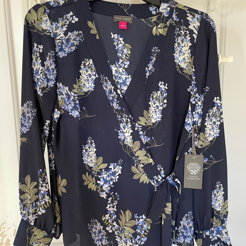 Vince Camuto weeping willows top